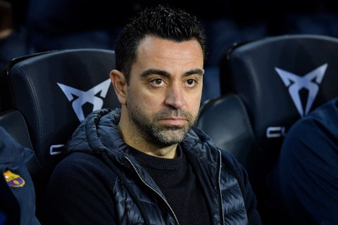 Xavi Hernández, técnico del FC Barcelona