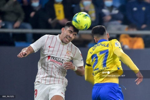 Sevilla vs Cadiz, liga española