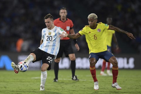Argentina vs Colombia 2022-1