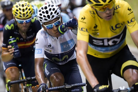 Nairo Quintana, Chris Froome, Alejandro Valverde, Tour de Francia