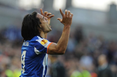 Falcao García en Porto de Portugal