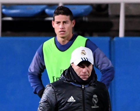 James y Zidane - Real Madrid