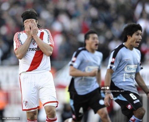 River Plate en su descenso a la Primera B Nacional