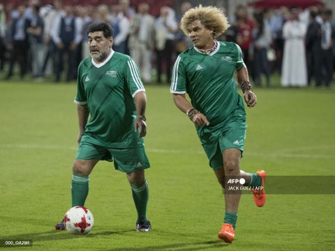 Diego Maradona - 'Pibe' Valderrama