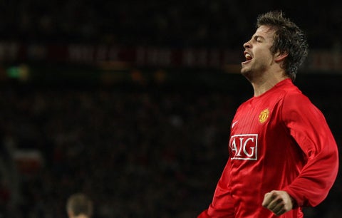Gerard Piqué, Manchester United