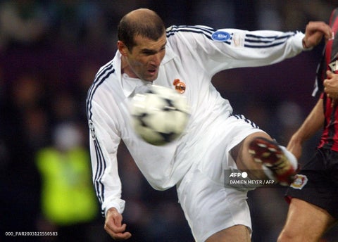 Zidane, final de Champions League 2002.