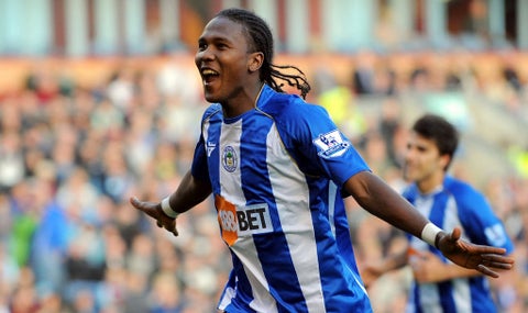 Hugo Rodallega en el Wigan