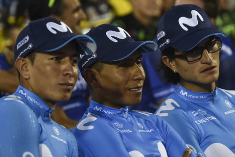 Nairo Quintana, Dayer Quintana y Winner Anacona