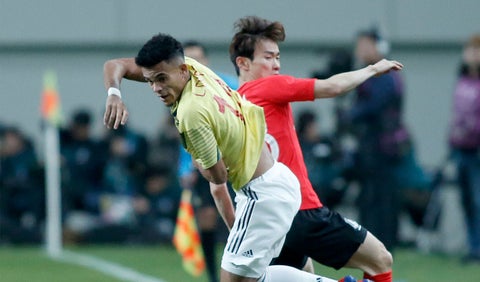 Luis Díaz, figura de Colombia ante Corea del Sur
