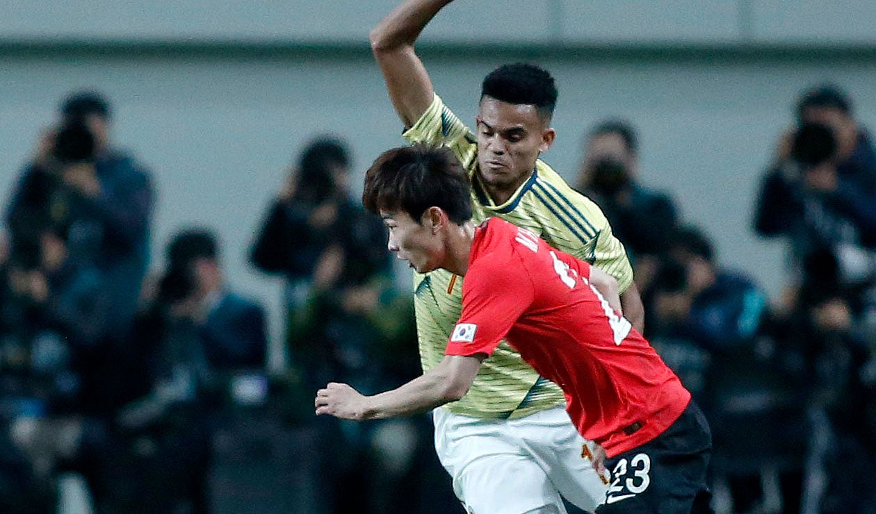 Luis Díaz, la figura de Colombia ante Corea del Sur