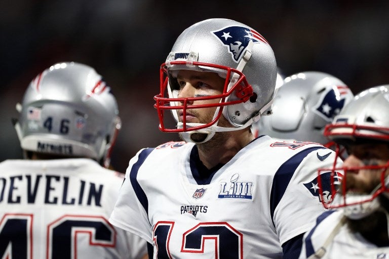 Tom Brady, el mariscal de los Patriots en el Super Bowl 2019