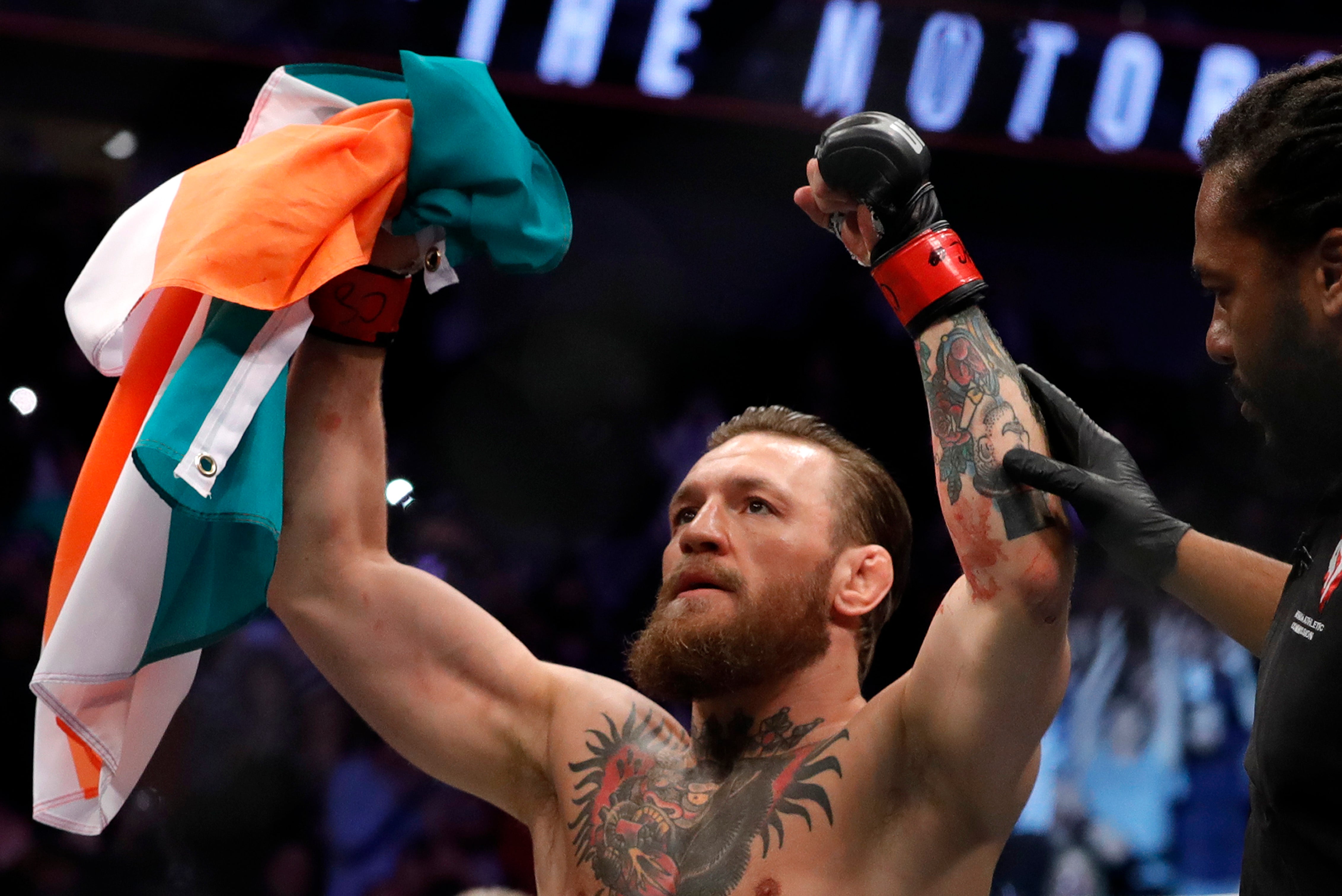 Peleador Irlandés Conor McGregor