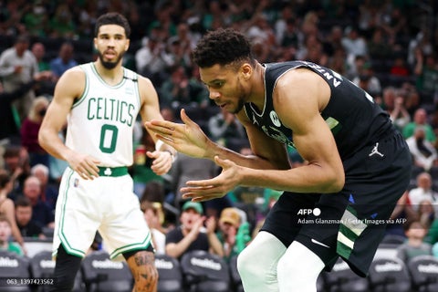 Celtics vs Bucks. NBA 2022