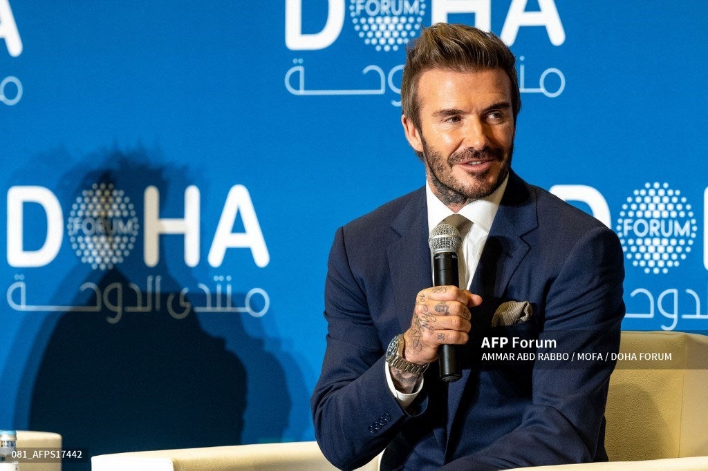 David Beckham, principal accionista del Inter Miami.