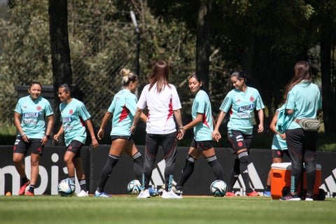 Entrenamiento de Selección Colombia Femenina de Fútbol