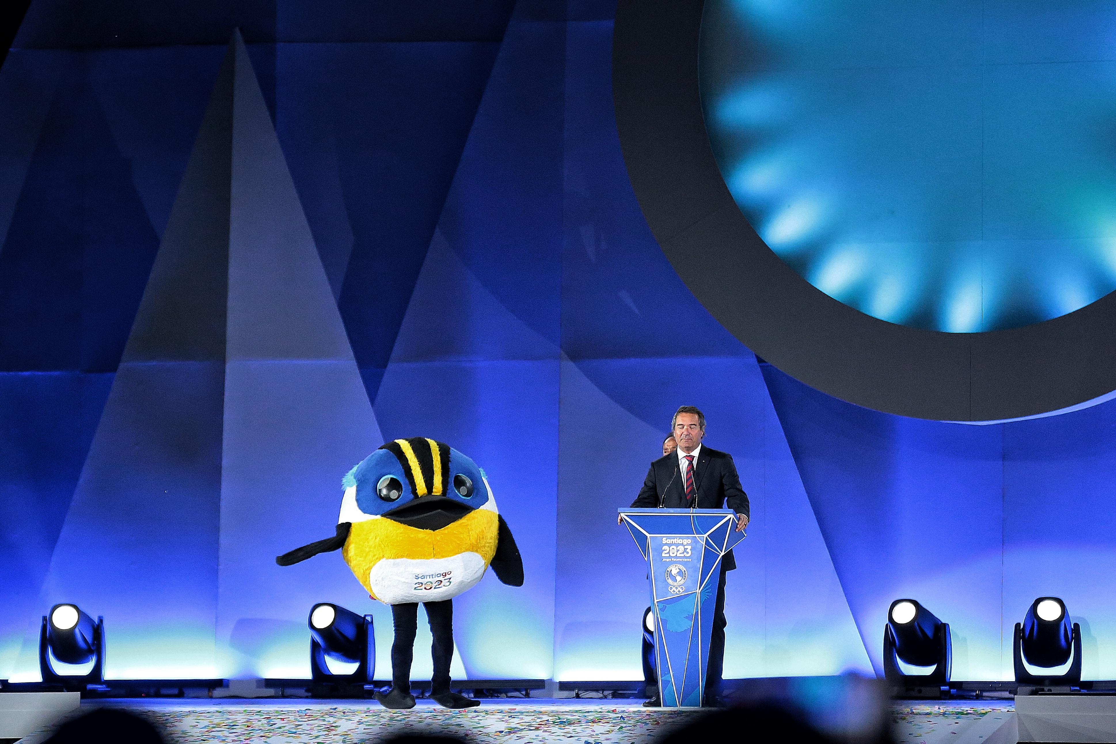 Colombia recibe la bandera para los Juegos Panamericanos