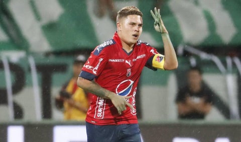 Juan Fernando Quintero, en el Medellín