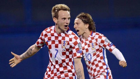 Iván Rakitic, mediocampista de Croacia