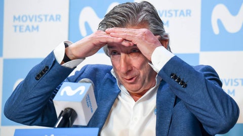 Eusebio Unzue, director del Movistar Team