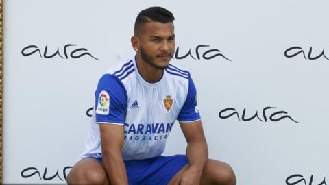Colombiano Luis Suárez, futbolista de Real Zaragoza