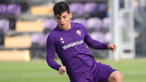 Kevin Agudelo, jugador de Fiorentina