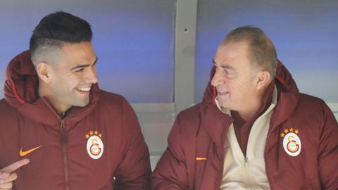 Falcao y Fatih Terim