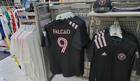 Inter Miami, camisetas con nombre de Falcao