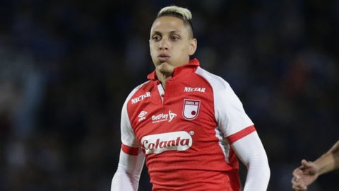 Diego Valdés, delantero de Santa Fe