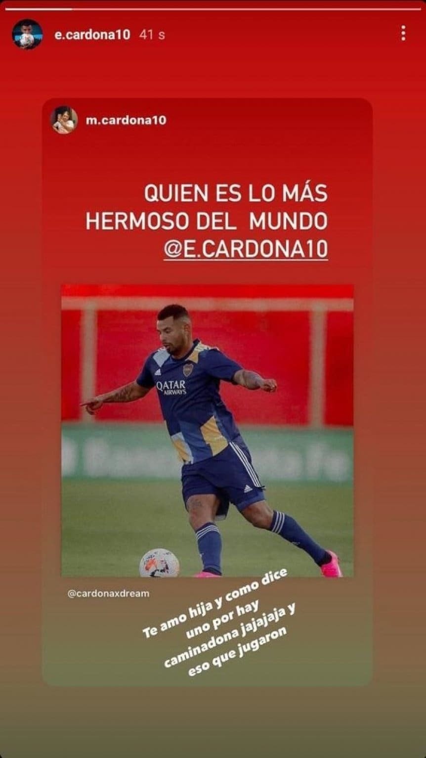 Edwin Cardona le respondió a Cristian Traverso