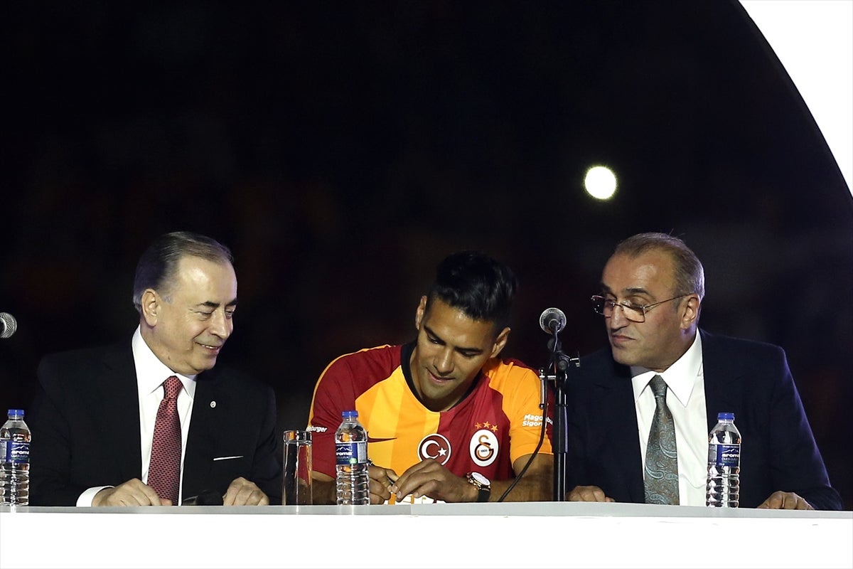 Falcao, presentación Galatasaray