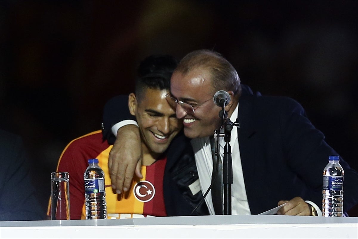 Falcao, presentación Galatasaray