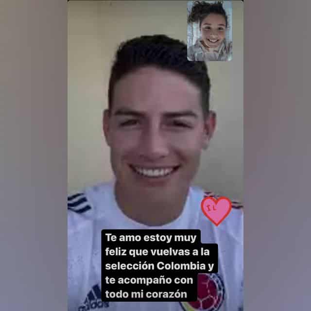 Captura de pantalla Instagram Salomé