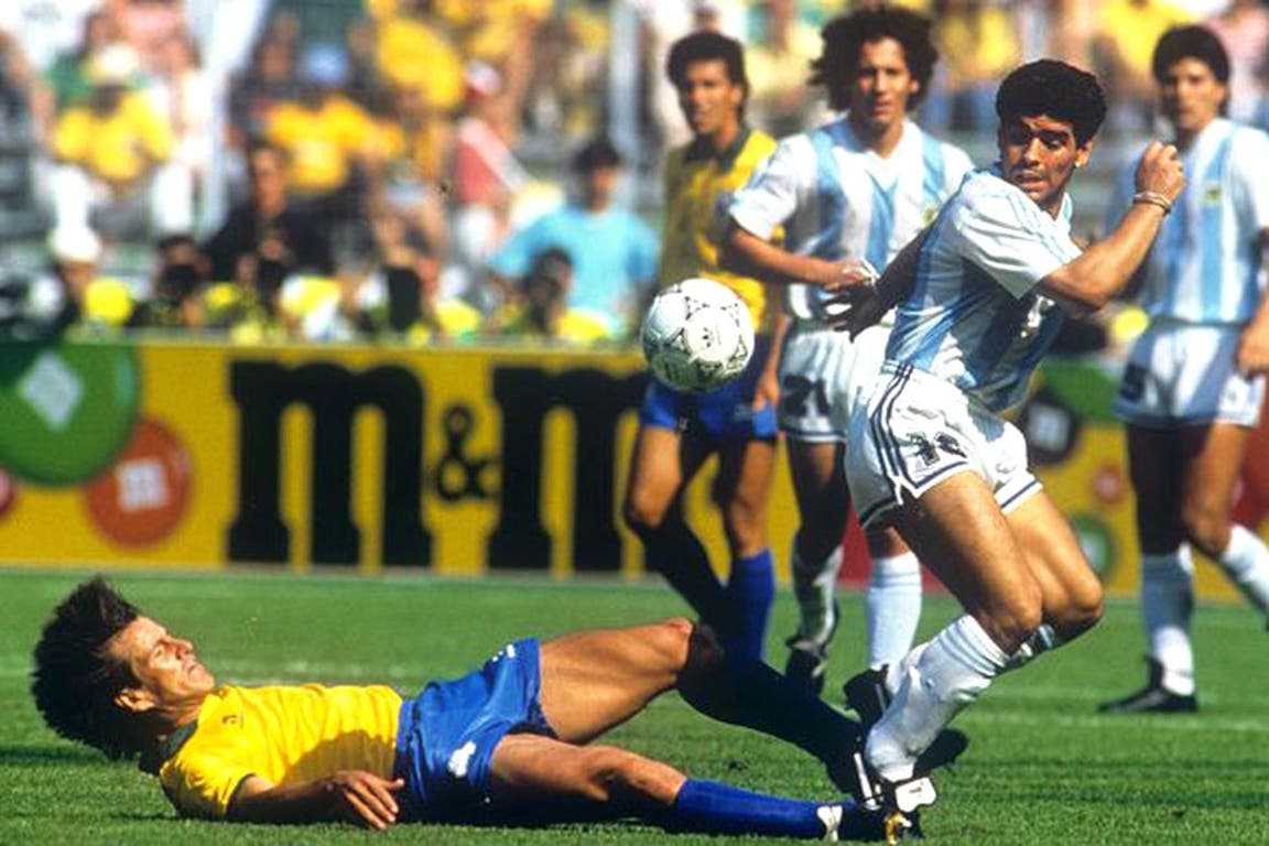 Brasil vs Argentina, Italia 90