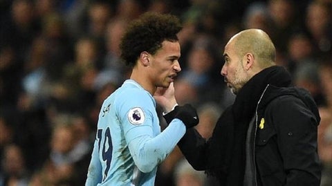 Leroy Sané, futbolista del City