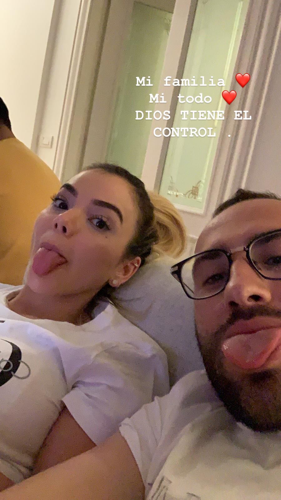 Daniela Ospina y David Ospina en Instagram