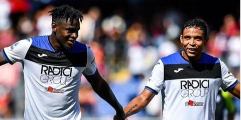 Duván Zapata y Luis Fernando Muriel - Atalanta