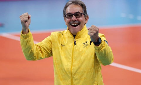 Antonio Rizola, técnico de la Selección Colombia de voleibol