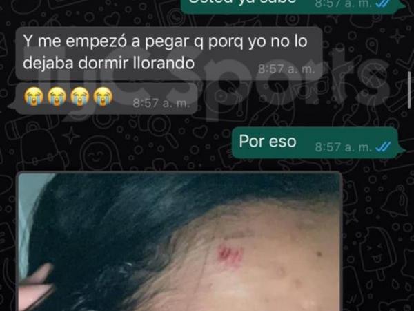 Pantallazos revelados por TyC Sports