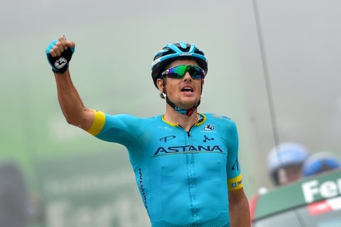Jakob Fuglsang, líder de la Vuelta a Andalucía