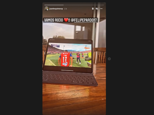 Quintero celebra gol del DIM