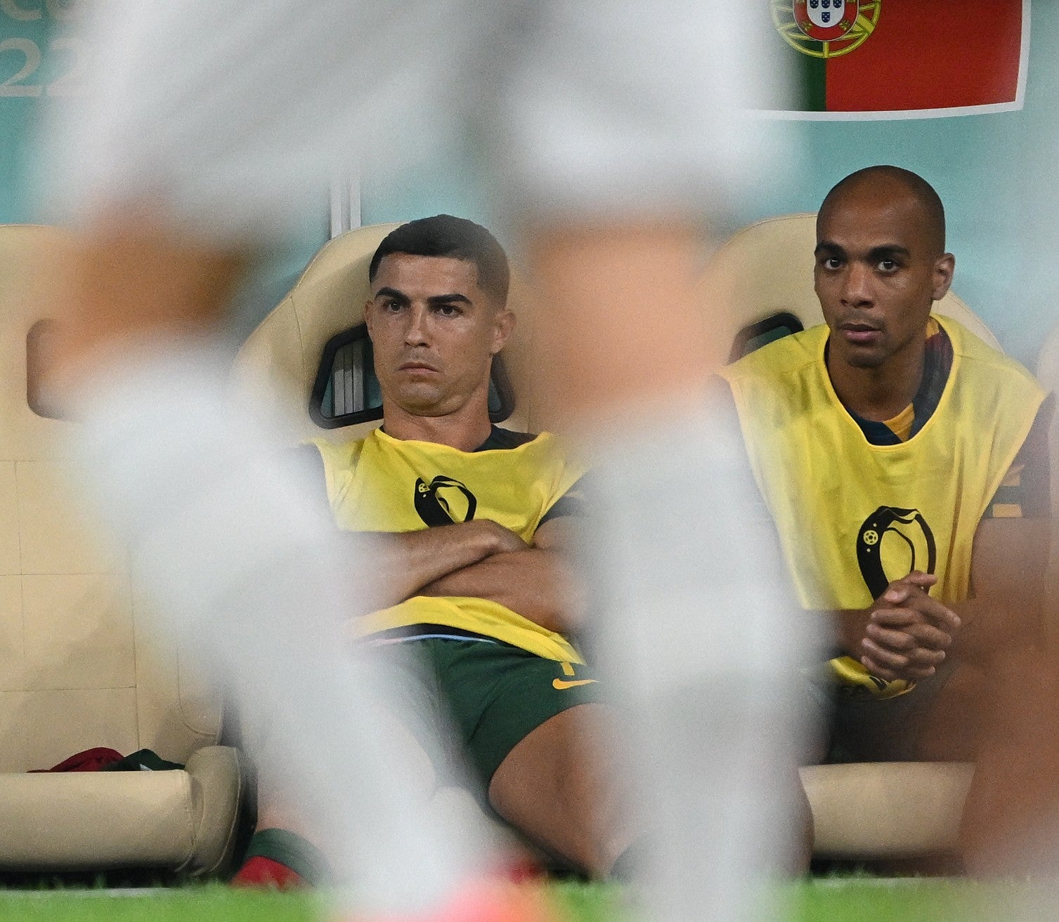 Cristiano Ronaldo en el Portugal vs Suiza, Mundial Qatar 2022