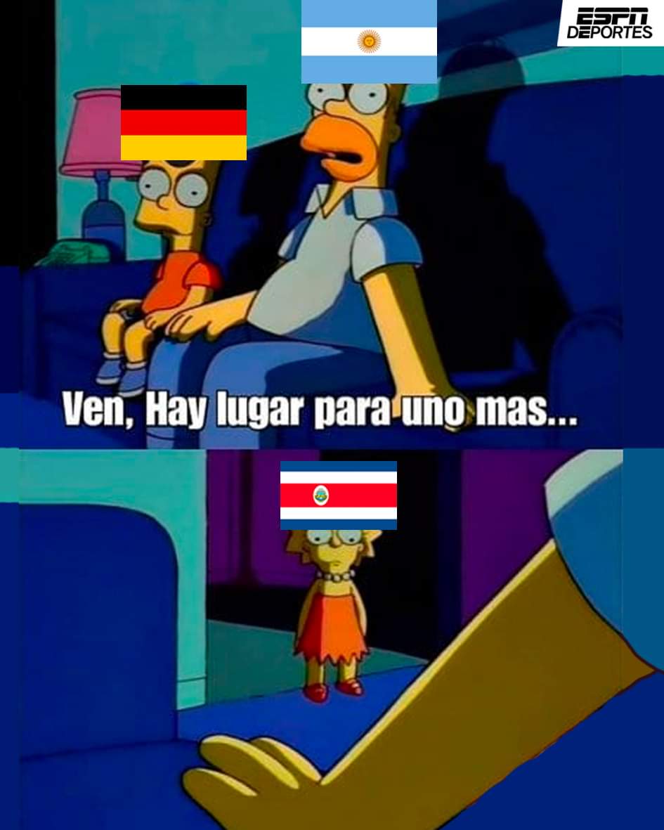Meme España vs Costa Rica