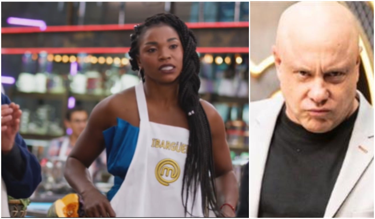 A Catherine Ibargüen ya la regañaron en Masterchef Celebrity