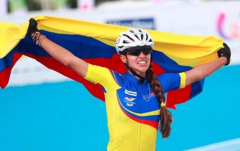 Fabriana Arias, patinadora colombiana