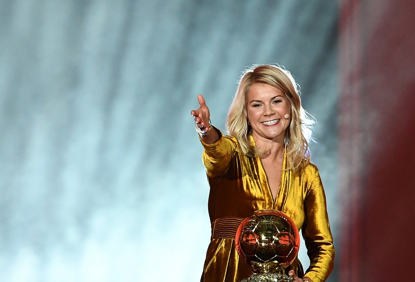 Ada Hegerberg, ganadora del Balón de Oro femenino 2018.
