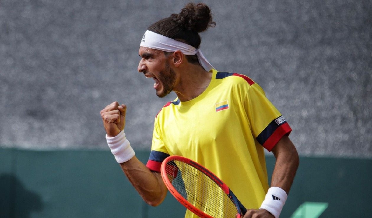 Adriá Soriano, tenista colombiano