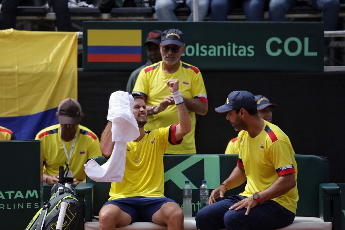Colombia vs Luxemburgo - Copa Davis 