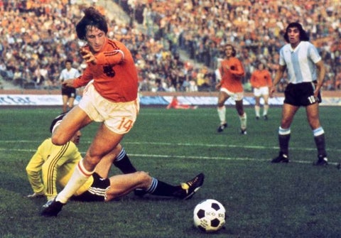 Johan Cruyff, exjugador holandés