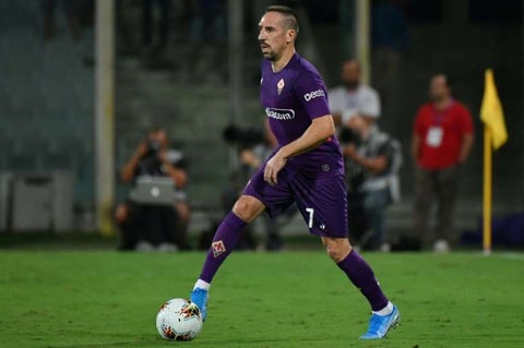 Frank Ribery, jugador de la Fiorentina