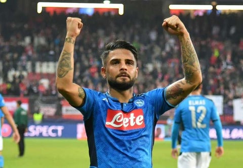 Insigne, jugador del Napoli